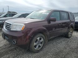 Salvage cars for sale at Franklin, WI auction: 2015 Honda Pilot EXL