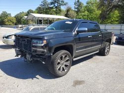 Chevrolet Silverado k1500 ltz salvage cars for sale: 2017 Chevrolet Silverado K1500 LTZ