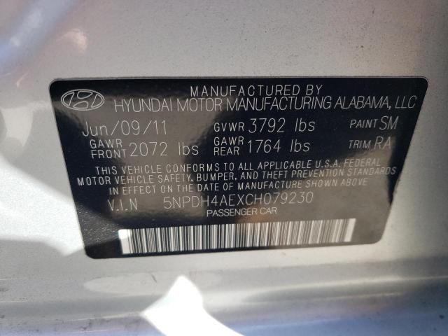 2012 Hyundai Elantra GLS