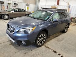 Salvage cars for sale from Copart Mcfarland, WI: 2017 Subaru Outback 2.5I Limited