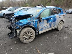 Salvage cars for sale from Copart Marlboro, NY: 2016 Toyota Rav4 Limited