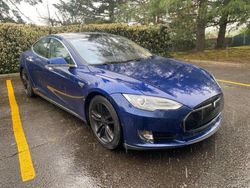 Copart GO Cars for sale at auction: 2015 Tesla Model S 70D