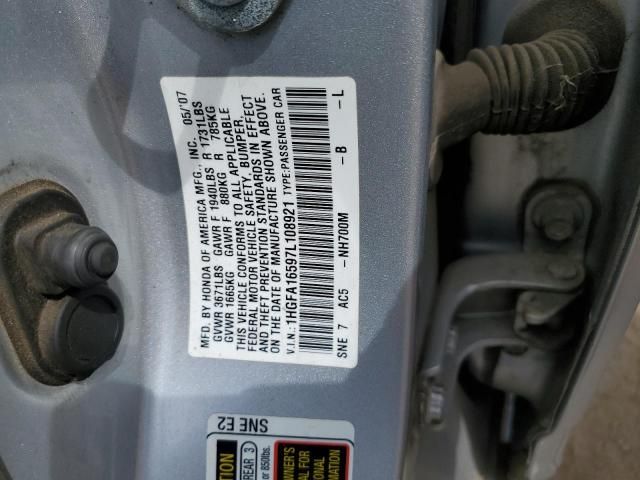 2007 Honda Civic LX