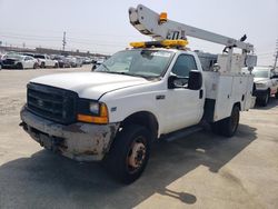 Ford F550 salvage cars for sale: 2001 Ford F550 Super Duty