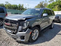 Salvage cars for sale at Riverview, FL auction: 2021 GMC Yukon SLT