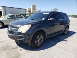 Salvage cars for sale at New Orleans, LA auction: 2012 Chevrolet Equinox LS