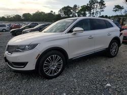 Salvage cars for sale from Copart Byron, GA: 2016 Lincoln MKX Reserve