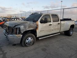 Salvage trucks for sale at Moraine, OH auction: 2014 Chevrolet Silverado K3500 LT