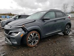 Hyundai Kona Limited salvage cars for sale: 2023 Hyundai Kona Limited