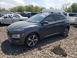 Hyundai Kona Vehiculos salvage en venta: 2020 Hyundai Kona Limited