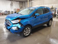 Salvage cars for sale from Copart York Haven, PA: 2019 Ford Ecosport SE