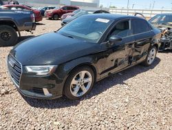 Salvage cars for sale from Copart Phoenix, AZ: 2017 Audi A3 Premium