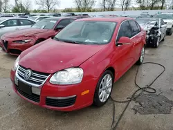 Salvage cars for sale at Bridgeton, MO auction: 2008 Volkswagen Jetta SE