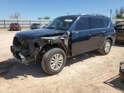 Salvage cars for sale at Oklahoma City, OK auction: 2018 Nissan Armada SV