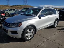 Salvage cars for sale at Littleton, CO auction: 2012 Volkswagen Touareg V6 TDI