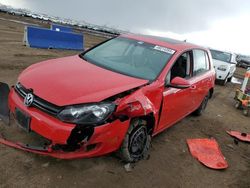 Salvage cars for sale at Brighton, CO auction: 2012 Volkswagen Golf