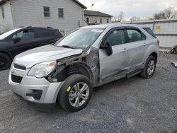 Chevrolet Equinox LS salvage cars for sale: 2012 Chevrolet Equinox LS