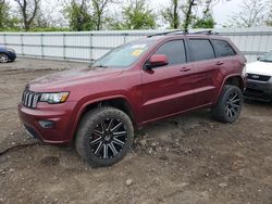 Salvage cars for sale at West Mifflin, PA auction: 2017 Jeep Grand Cherokee Laredo