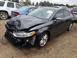 Vehiculos salvage en venta de Copart Elgin, IL: 2015 Ford Fusion SE