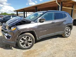 Salvage cars for sale at Tanner, AL auction: 2018 Jeep Compass Limited