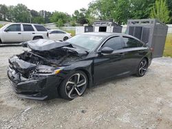 Honda salvage cars for sale: 2022 Honda Accord Sport SE