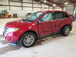 Salvage cars for sale at Lansing, MI auction: 2013 Ford Edge Limited