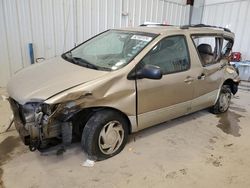 Salvage cars for sale at Franklin, WI auction: 2000 Toyota Sienna LE