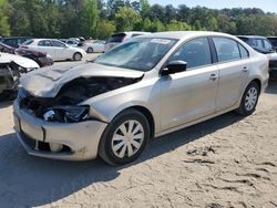Salvage cars for sale at Seaford, DE auction: 2014 Volkswagen Jetta Base