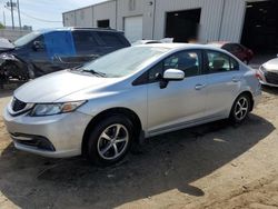 Salvage cars for sale from Copart Jacksonville, FL: 2015 Honda Civic SE