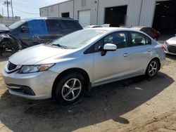 Salvage cars for sale at Jacksonville, FL auction: 2015 Honda Civic SE