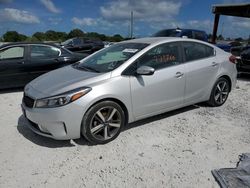 Salvage cars for sale at Homestead, FL auction: 2017 KIA Forte EX