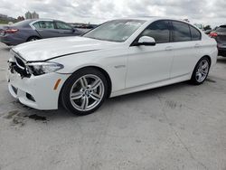 Salvage cars for sale from Copart New Orleans, LA: 2016 BMW 535 I