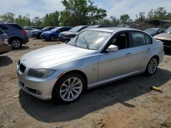 Salvage cars for sale from Copart Baltimore, MD: 2011 BMW 328 I Sulev