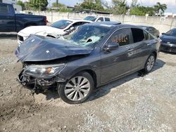 Salvage cars for sale from Copart Opa Locka, FL: 2014 Honda Accord EXL
