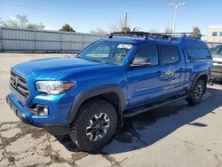Salvage cars for sale from Copart Littleton, CO: 2017 Toyota Tacoma Double Cab