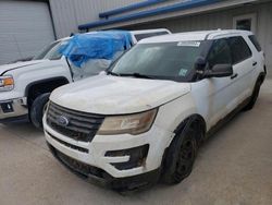 Salvage cars for sale at New Orleans, LA auction: 2016 Ford Explorer Police Interceptor