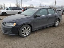 Salvage cars for sale from Copart Montreal Est, QC: 2015 Volkswagen Jetta Base