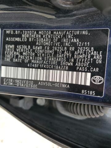 2012 Toyota Camry Base