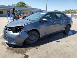 Vehiculos salvage en venta de Copart Orlando, FL: 2015 Toyota Corolla L