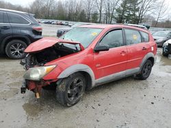 Salvage cars for sale from Copart North Billerica, MA: 2003 Pontiac Vibe