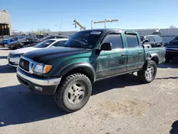 Toyota Tacoma Double cab salvage cars for sale: 2002 Toyota Tacoma Double Cab