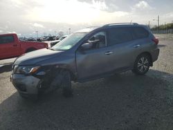 Salvage cars for sale at Indianapolis, IN auction: 2017 Nissan Pathfinder S