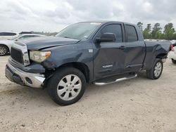 Salvage cars for sale from Copart Houston, TX: 2008 Toyota Tundra Double Cab