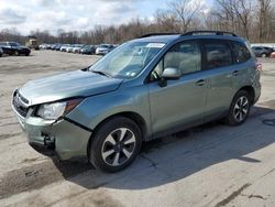 Salvage cars for sale at Ellwood City, PA auction: 2017 Subaru Forester 2.5I Premium