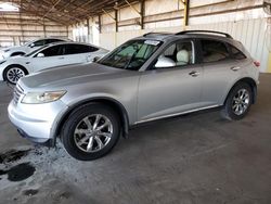 Salvage cars for sale from Copart Phoenix, AZ: 2007 Infiniti FX35