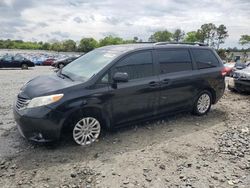 Salvage cars for sale from Copart Byron, GA: 2014 Toyota Sienna XLE