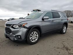 Salvage cars for sale at Ham Lake, MN auction: 2020 Chevrolet Traverse LT