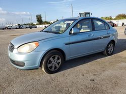 Salvage cars for sale from Copart Miami, FL: 2008 Hyundai Accent GLS