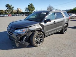 Salvage cars for sale at San Martin, CA auction: 2018 Ford Explorer XLT