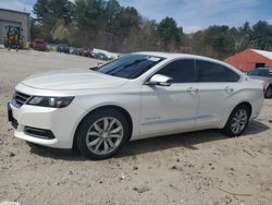 Salvage cars for sale from Copart Mendon, MA: 2015 Chevrolet Impala LTZ